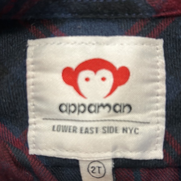 Appaman Plaid Top - Picture 2 of 2